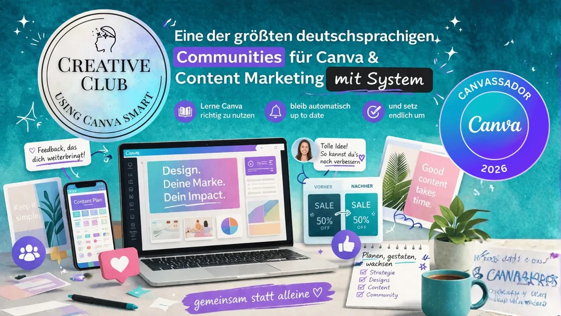 Creative Club, Canva-Community der Content Heftis