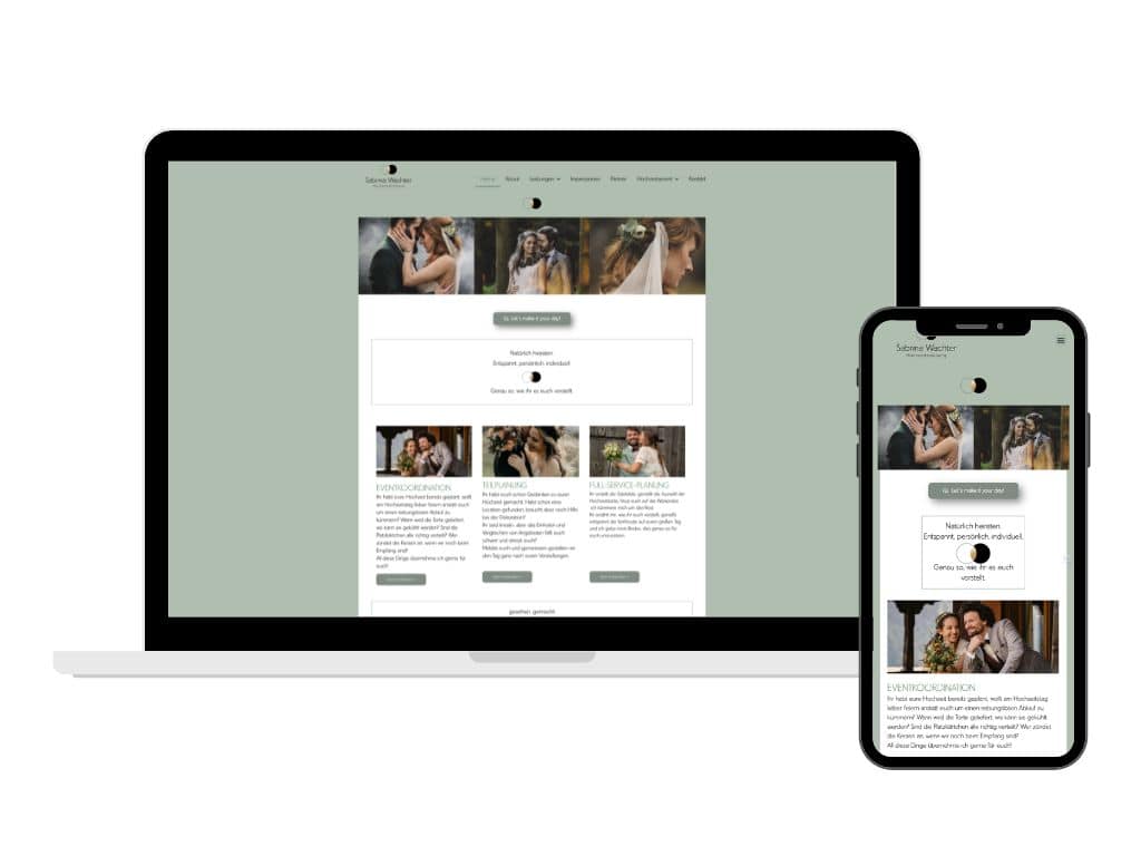 Website Sabrina Wachter